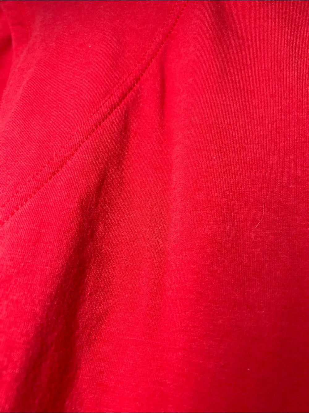 Free People Pullover Sweatshirt in Bright Red